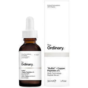 سرم بافِت (بافه) BUFFET و پپتید مس COPPER PEPTIDES یک درصد اوردینریOrdinary حجم 30 میلی لیتر