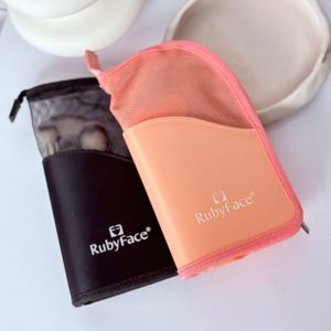 ست 10 تایی براش آرایشی Ruby Face + کیف
