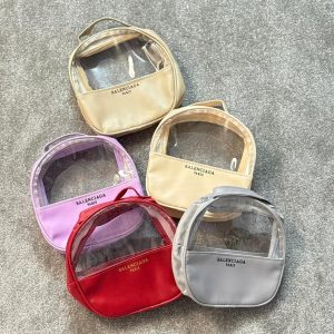 کیف آرایشی نیمه طلقی طرح Balenciaga