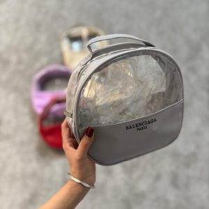 کیف آرایشی نیمه طلقی طرح Balenciaga
