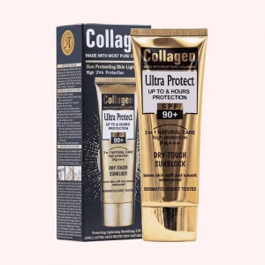 کرم ضد افتاب کلاژن SPF90 ووکالی wokali