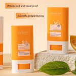 ضد آفتاب استیکی استلین با ویتامین سی و نیاسینامید حجم 20گرم Estelin Vitamin C Niacinamide Sunscreen Stick ++SPF50 PA