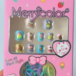 پک ناخن مصنوعی + کش چهل گیس + دستبند کودکان Merry Color