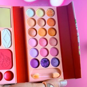 پالت آرایشی کتابی 25 رنگ TuTu Time مدل Strawberry