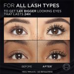 ریمل حجم‌دهنده و بلندکننده لورال مدل Volume Million Lashes Panorama All Night Black